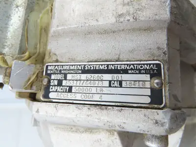 MSI MSI-6260C Trans-Weigh Cell Scale RF Digital Crane Scales 50000 lb