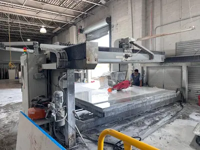 2015 SASSO MECCANICA K600 CNC Bridge Saws | STONE EQUIPMENT WAREHOUSE (2)