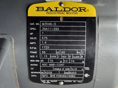NEW BALDOR M3546-5