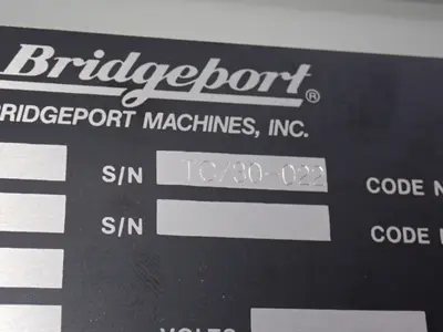 USED BRIDGEPORT TORQCUT 30