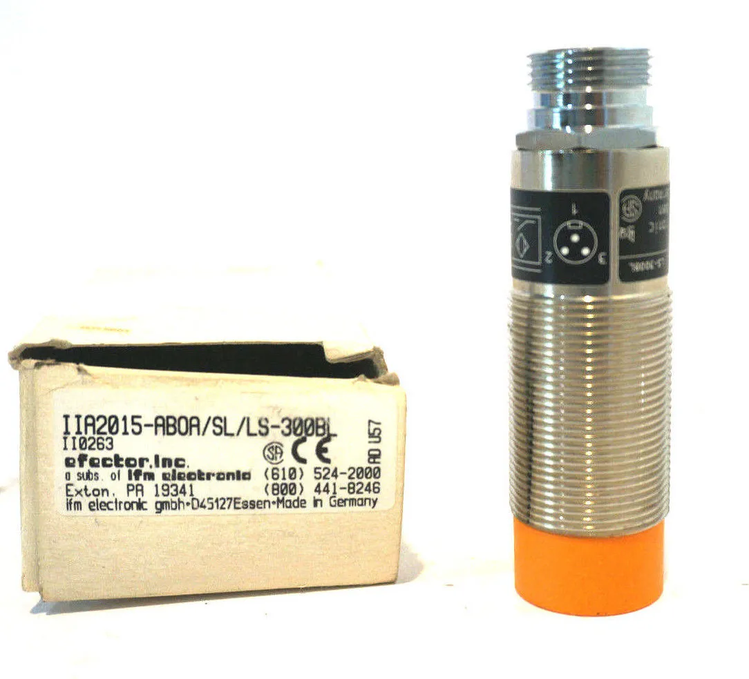 NEW EFECTOR IIA2015-ABOA/SL/LS-300BL PROXIMITY SWITCH II0263 IIA2015ABOASLLS300B
