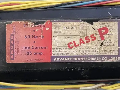 USED ADVANCE TRANFORMER CO VS-2S40-TP