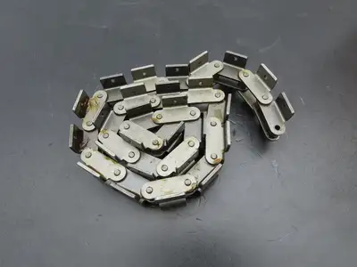 HKK C2060H Conveyor Attachment Roller Chain 1.5" Dbl Pitch 41"L  Lot of 8pcs