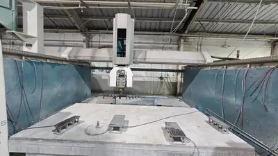 Used 2019 POSEIDON T – REX MODEL S SINGLE TABLE Stone CNC Machining Centers Michigan US | All Used Stone Equipment #1568689