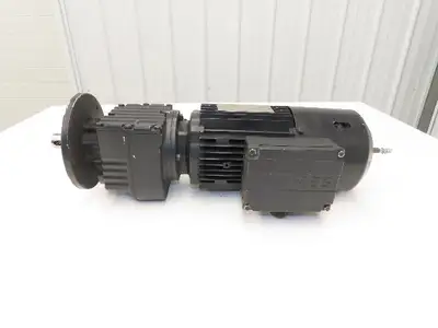 Sew Usocome Gearmotor W/Brake 1Hp 133/230V 8.16:1 169rpm 50Hz 42Nm