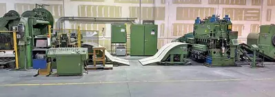 60” x 0.135” x 40,000 Lbs Paxson Cut To Length Line