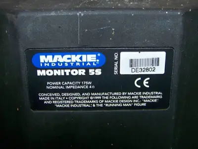 Mackie Monitor 5S Passive 2-Way 175W Speaker