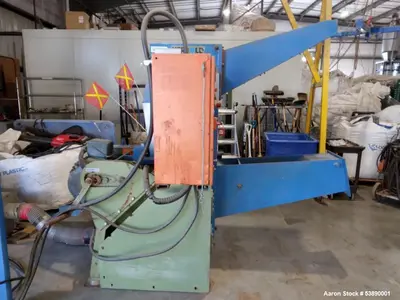 Used Herbold Granulator. 15.5" x 15.5" feed opening