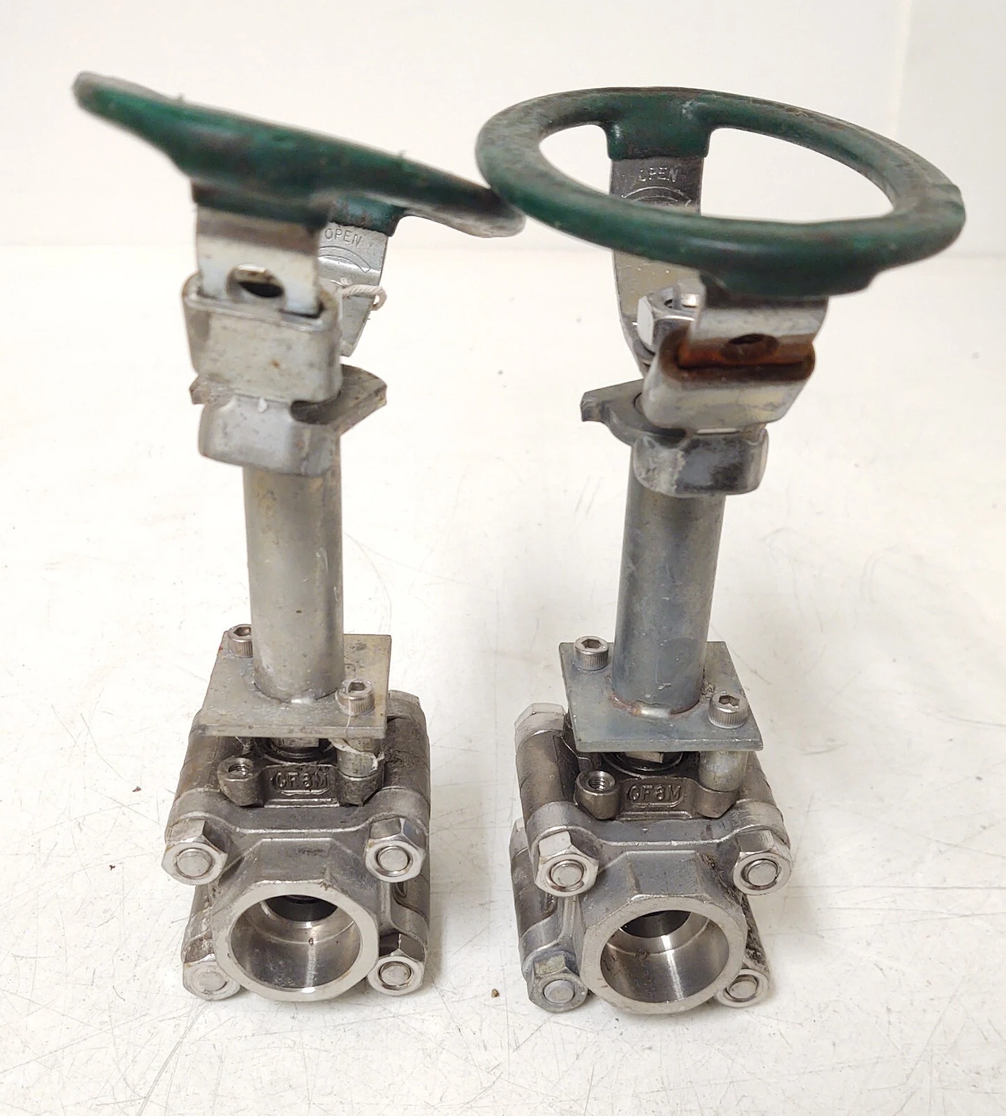 🔥 (2 NEW) 3/4" WATTS S8451 1500#  BALL VALVE WELD SOCKET STAINLESS STEEL
