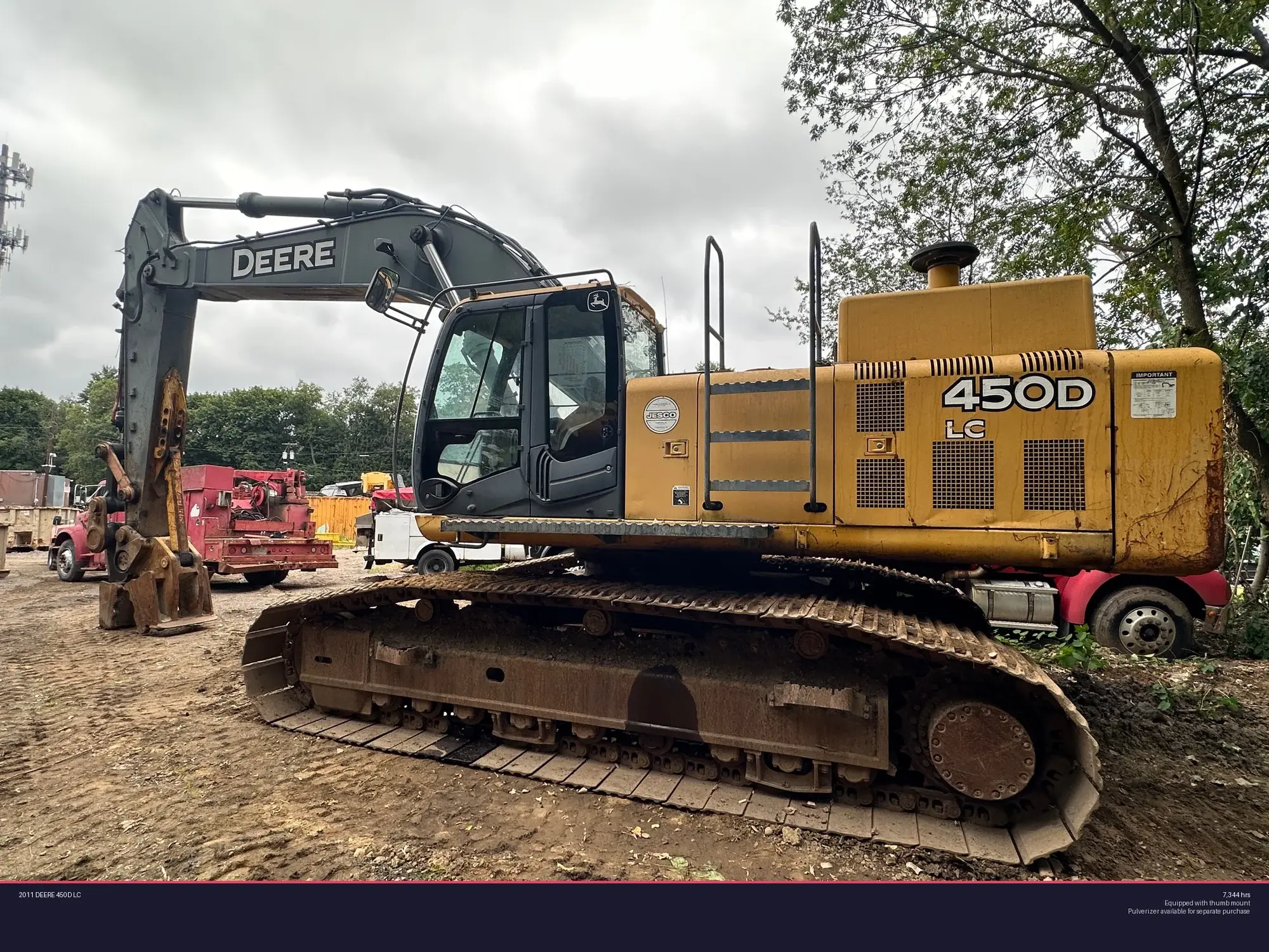 Used 2011 DEERE 450D LC Excavators New Jersey US | Proxy Equipment #1378420