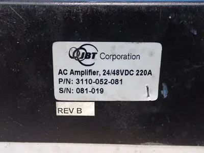 USED JBT CORPORATION 3110052081