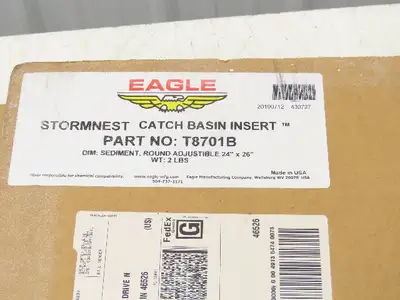 Eagle T8701B Stormnest Catch Basin Insert 26" Drain Sediment Lot of 2
