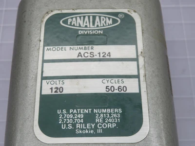 Used PANALARM _UNKNOWN_ Relays & Switches Texas US | OCO Industrial #1681323