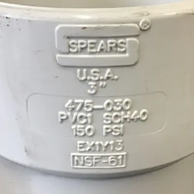 New | in-Stock Spears 475-338 Valves/Fittings California US | Davliegogo LLC #1711007