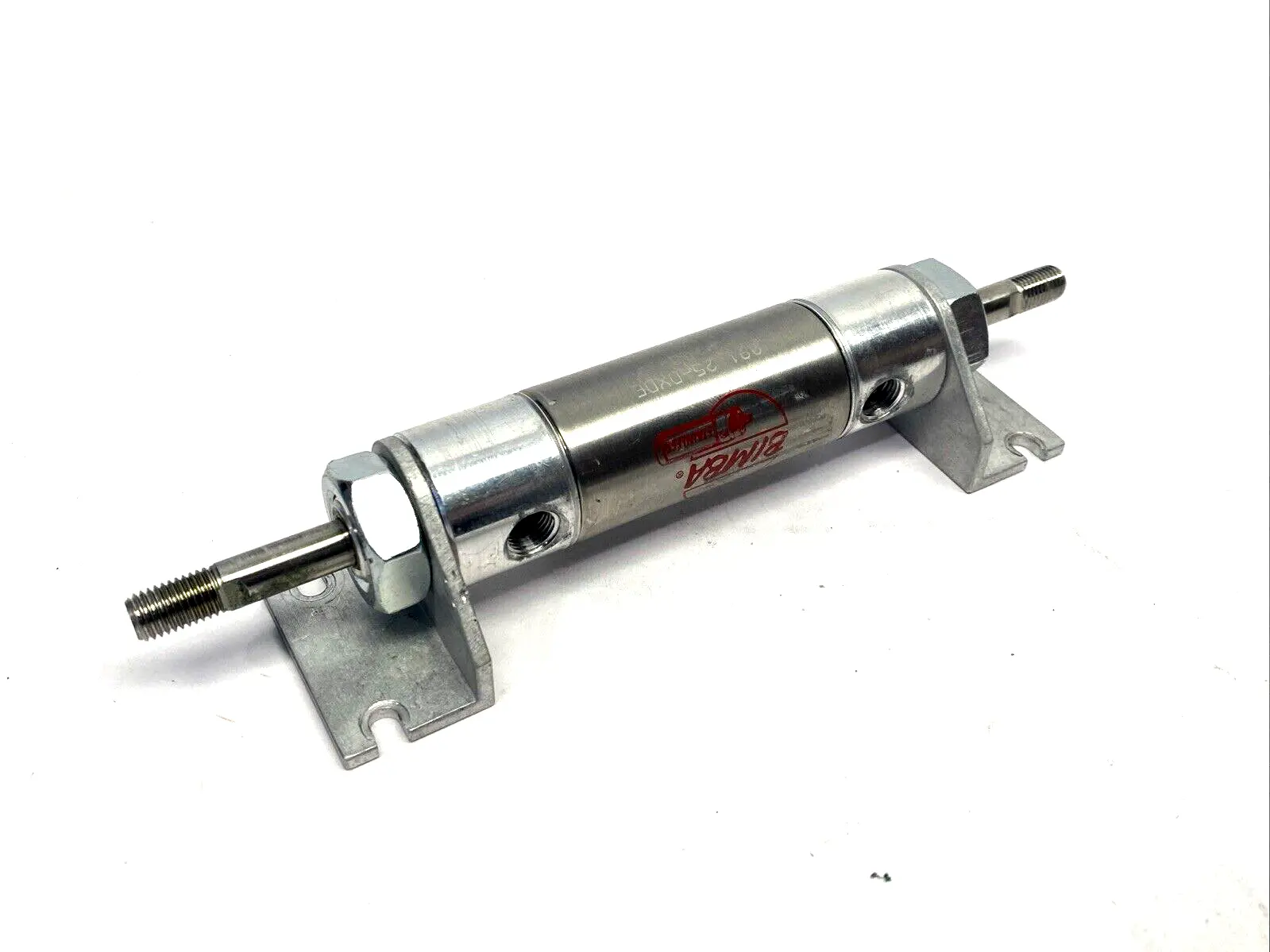 091.25-DXDE, 091 25-DXDE, 09125-DXDE | Bimba 091.25-DXDE Double-Ended Rod Pneumatic Cylinder 1-1/16" Bore 1-1/4" Stroke - Used