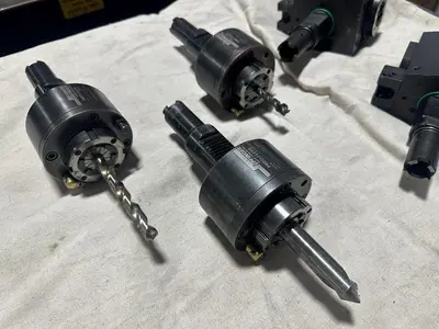 Haas Live Tools for ST Lathes - (3) Axial and (2) Radial