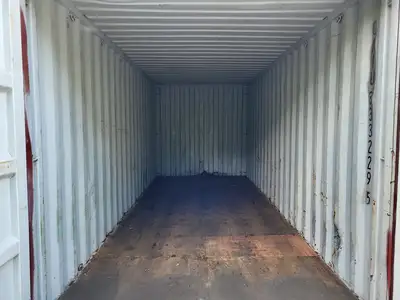 20 ft Standard Shipping Container w/ Small Hole in floor - CAIU3332295
