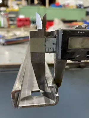 1.5" X 1" C-CHANNEL TRACK DESIGNED ROLLFORMER TOOLING: STOCK #16402