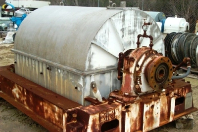 Bird 40 x 60 screen bowl decanter centrifuge, 304SS.