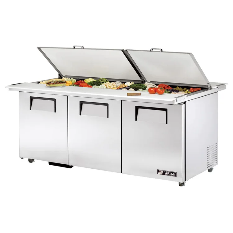 Used True TSSU-72-30M-B-DS-ST-HC Food Prep Tables Illinois US | Falcon Restaurant Supply #1374147