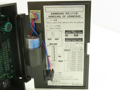 Mitsubishi A3NMCA-40 Melsec CPU Module Programmable Controller 2 Channel