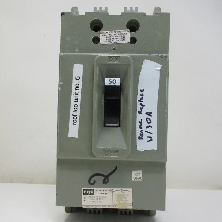 Used FEDERAL PACIFIC ELECTRIC (FPE) _UNKNOWN_ Circuit Breakers British Columbia CA | Savona Equipment LTD #1168377