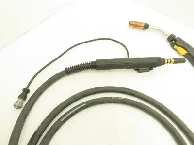 Bernard Q4015AE8EMC Mig Welding Gun 400A BTB 15' Compatible With Miller .45"