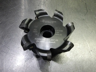 Walter 4" Coolant Thru Indexable Facemill 1.250" F2234.UB.102.Z07.08 (LOC2635)