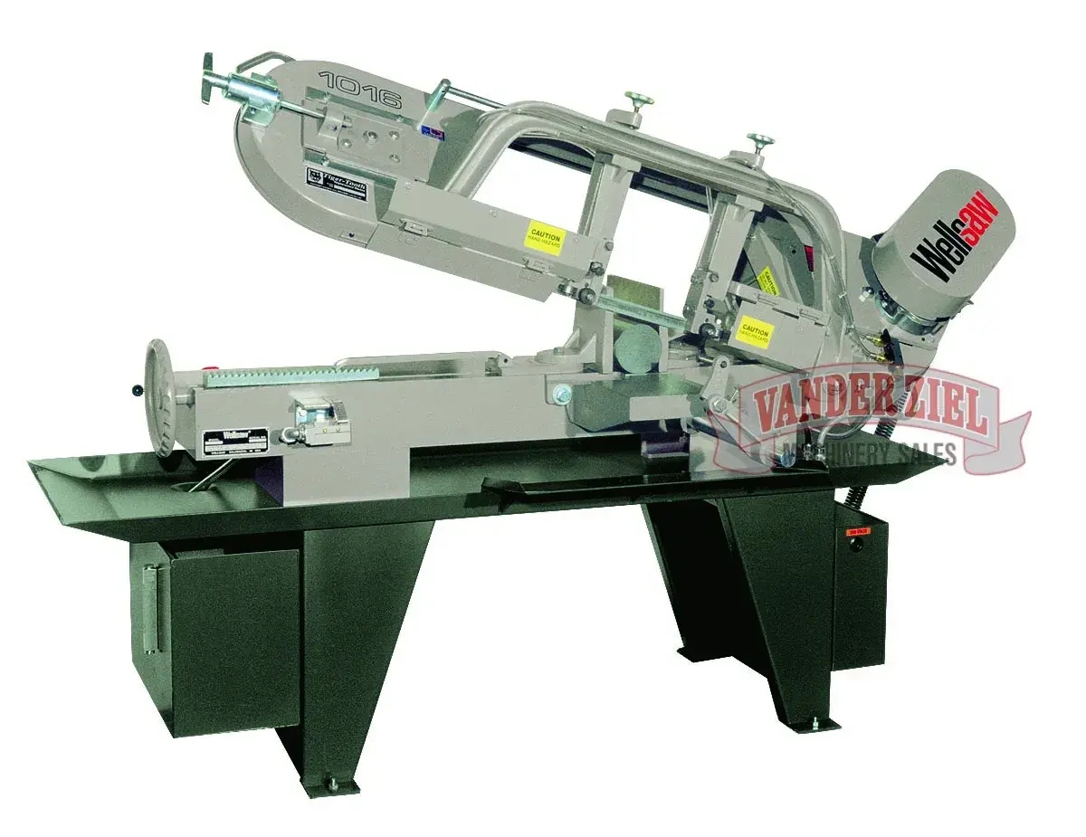 New | in-Stock WELLSAW 1016 Horizontal Band Saws Michigan US | Vander Ziel Machinery Sales #480357
