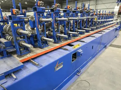17-Stand x 2-1/2" ASC Stud & Track Rollform Line