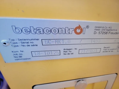 USED BETACONTROL SYSTEMS BC-10125