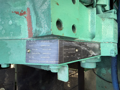 Used 2011 CUMMINS QSK60-G6 Generators Texas US | Oil The Woodlands Group #1498244