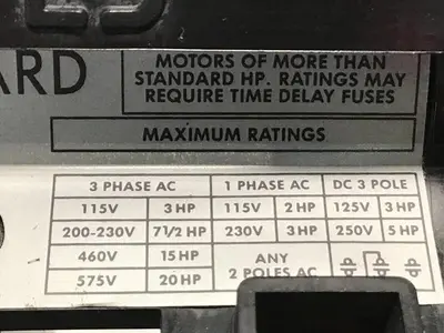 USED ALLEN BRADLEY 1494V-DS30 SER A