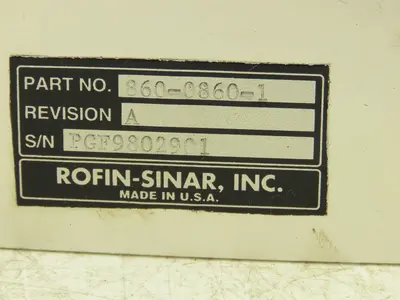 Rofin Sinar 880-0500-1 Rev 1 Motherboard Assembly Back Plane Module Chassis Rack