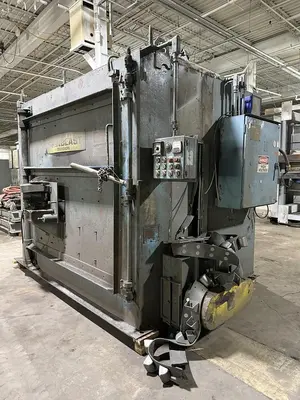 USED WHEELABRATOR 72"SWING TABLE SHOT BLAST