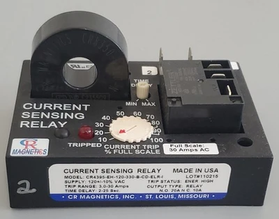 NEW CR Magnetics CR4395-EH-120-330-B-CD-ELR-I