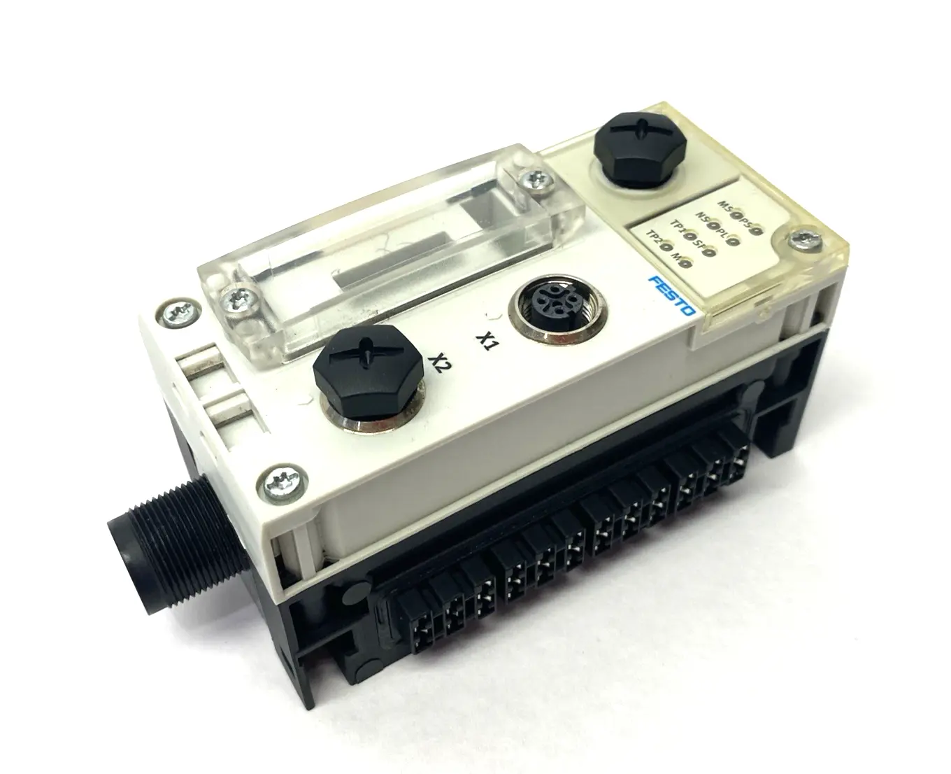 USED FESTO ETHERNET/IP MODBUS® TCP NODE 1912451, CPX-GE-EV-S INTERLINK BLOCK