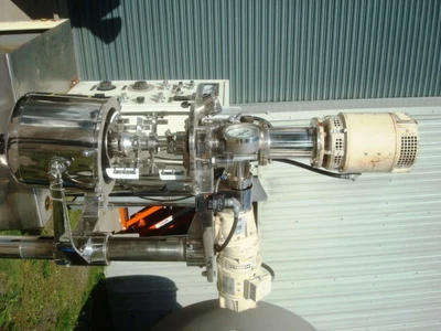 10L S/S JKTD Elec Vacuum Turbo Emulsifier Shearhead Mixer Reactor