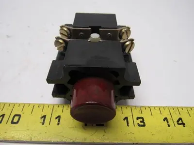 HPC Homewood Products Corp. 1083261 Red Pushbutton Unit N.O./N.C. Lot of 2