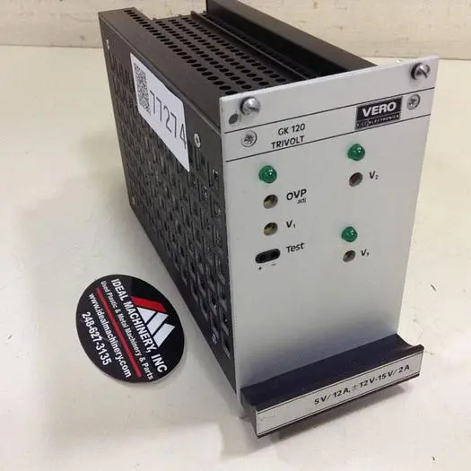Used VERO ELECTRONICS 116-046782F Power Supplies Michigan US | Ideal Machinery #706241