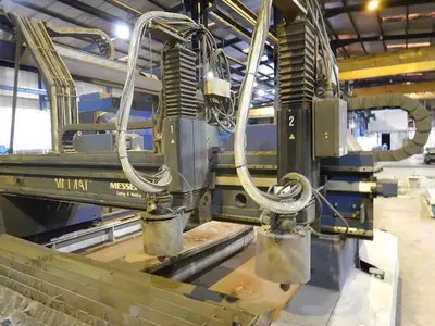 USED MESSER GRIESHEIM 21 000 X 3000 MM (2X PLASMA)