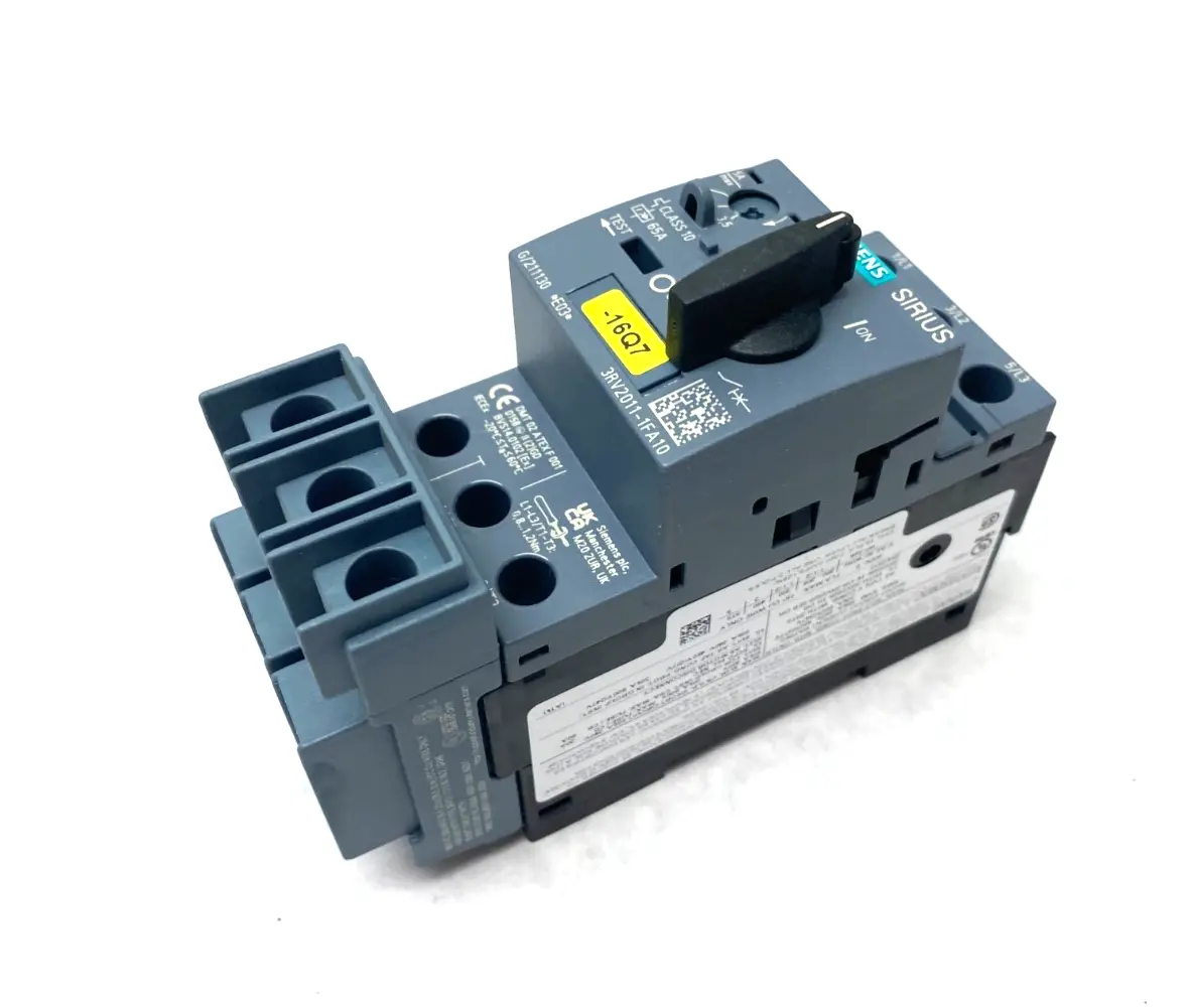 USED SIEMENS SIRIUS MOTOR PROTECTOR CIRCUIT BREAKER FRAME SIZE S00 5A