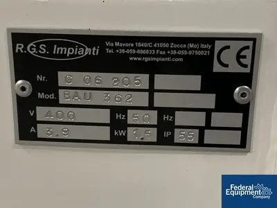 USED MAR MAR MonoBloc Vial Filling Line, Model M53-2R/1S/1A