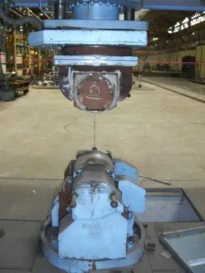 USED FAVRIN 100 TON PLATEROLL / DISH END FORMING