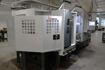 Used 2023 HAAS EC-400PP WITH 6 PALLET CHANGER Horizontal Machining Centers Washington US | Legacy CNC Machinery, LLC #1503559