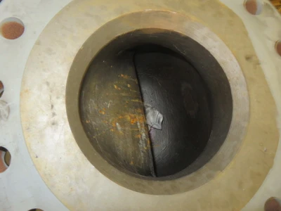 Fisher ET Steam Control Valve size 10x8 Unused Condition