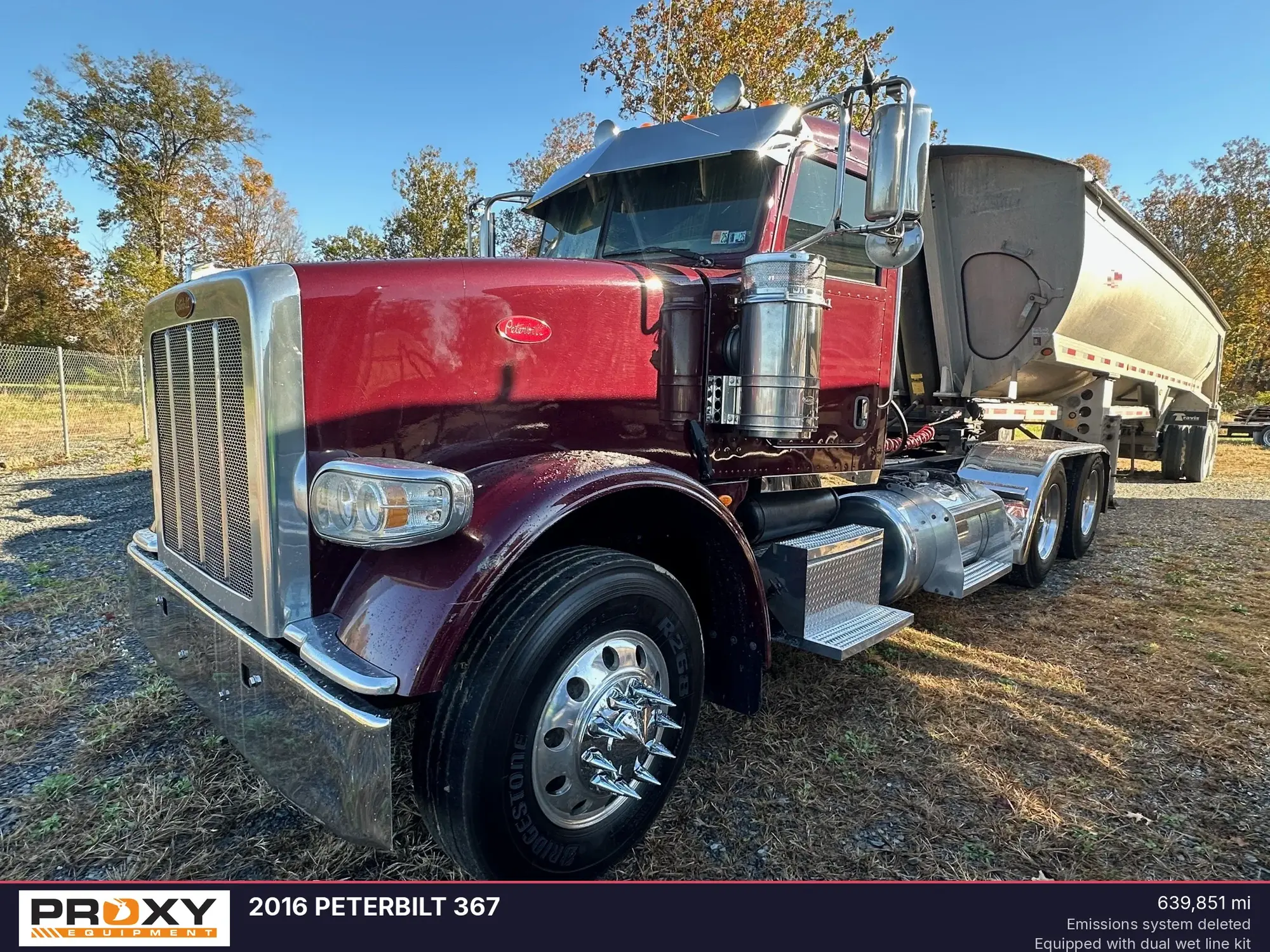 Used 2016 PETERBILT 367 Dump trucks Pennsylvania US | Proxy Equipment #1379242