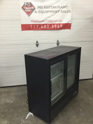 True GDM-41SL-60-HC-LD 47” Two Section Glass Door Merchandiser, (2) Sliding Door