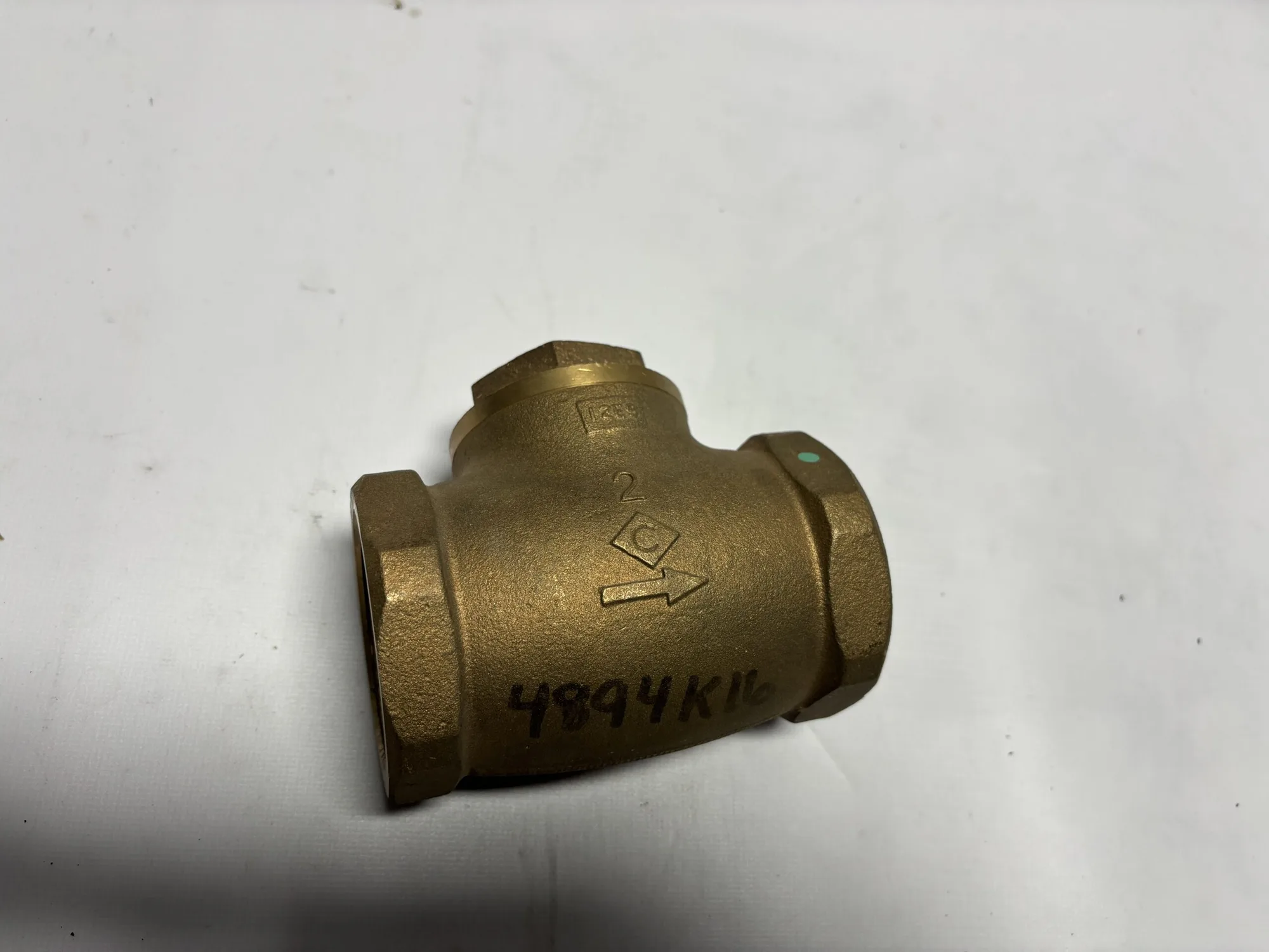 2” Bronze Swing Check Valve NPT 125 S 200 CWP