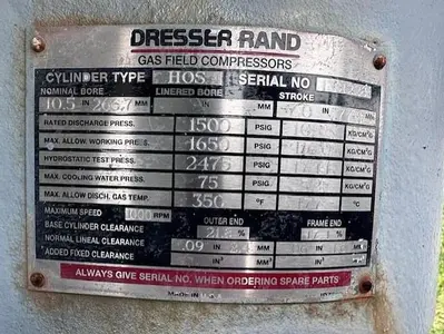 USED DRESSER RAND 7MOS-4